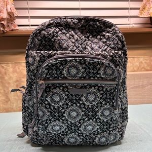 Vera Bradley womens XL cotton campus backpack